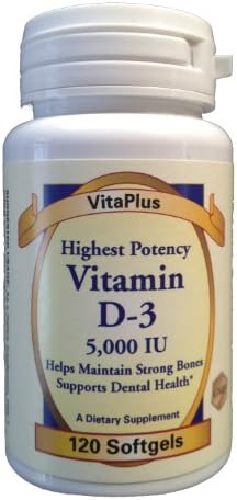 Vitamin D3 5000 IU By Square 1 Health