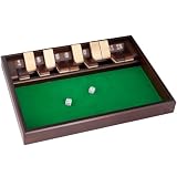 Shut The Box Game - 12 Numbers (Includes Dice)