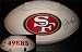 Joe Montana Hand Signed San Francisco 49ers Logo Football