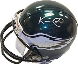 Kevin Curtis Autographed / Signed Philadelphia Eagles Mini Helmet
