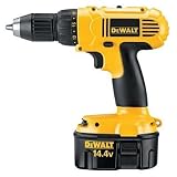 Factory-Reconditioned DEWALT DC728KAR Heavy Duty 14.4-Volt Ni-Cad Cordless 1/2-inch Drill/Driver Kit