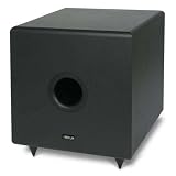 KLH SL-1200 12 Downfiring 100 Watt Powered Subwoofer (Black)