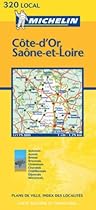 Cote-D'Or/Saone-et-Loire (Michelin Local Maps)