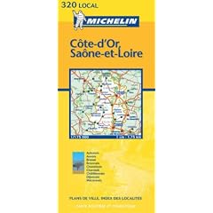 Cote-D'Or/Saone-et-Loire 2003 (Michelin Local Maps)