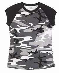 Womens Camouflage T-Shirts City Camo Tee
