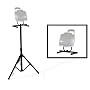 Single Light Stand for 130 LED Cordless Rechargeable Work Light