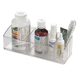 InterDesign Med+ 9-Inch Organizer, Clear