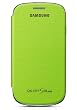 Samsung Original sch�tzende Display-Klappe / Flip-Cover EFC-1M7FMEGSTD (kompatibel mit Galaxy S3 mini) in mint