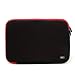 Dual Mesh Neoprene Layer Netbook Sleeve Case (Black with Red) for Apple MacBook MB466...