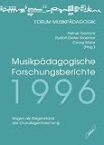 Produkt-Bild: Musikp&auml;dagogische Forschungsberichte 1996. Singen als Gegenstand der Grundlagenforschung