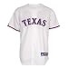 MLB Texas Rangers Replica Home Jersey, White/Scarlet/Blue