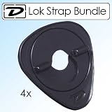 Dunlop 7007SI Ergo Lok Strap Bundle of 4