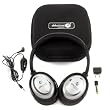 Able Planet NC1007CH Clear Harmony Around the Ear ANC Headphones (Silver)