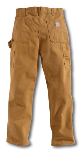 Buy Carhartt® 36 Flame - Resistant Duck Work Jeans Brown by CARHARTT
