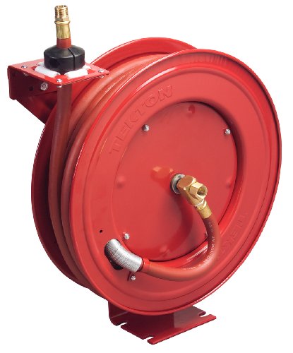 TEKTON 4679 50-Feet by 1/2-Inch Retractable Air Hose Reel