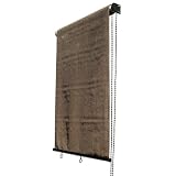 Coolaroo Select Series Top Roll up Sun Shade 10 Feet by 6 Feet, Mocha