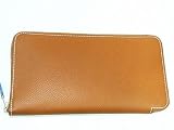 (エルメス)HERMES アザップシルクイン ジップロングウオレット ゴールド(ブラウン) 並行輸入品