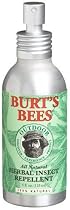 Burt's Bees Out Door Herbal Insect Repellent, 4-Ounce Bottles (Pack of 3)