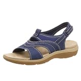 Easy Spirit Womens Previo Sandal,Navy Nubuck,9 W