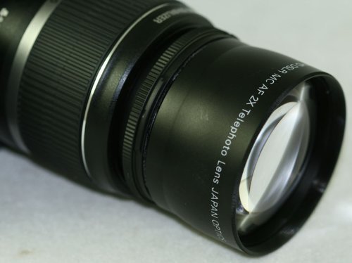 High Definition 0.45x Wide angle and 2x Telephoto Lens Kit Plus 3 Filters and Lens Adapter For Olympus SP-810 UZ & SP815 Camera
