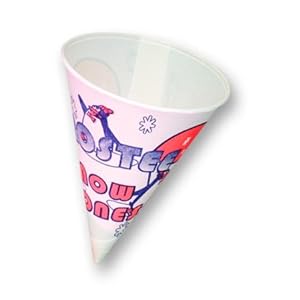 Sleeve Of 200 Heavy Duty 6 Oz Snow Cone Cups