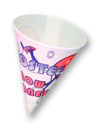 Sleeve of 200 Heavy Duty 6 OZ Snow Cone Cups