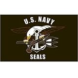 US Navy Seals Flag 3x5ft Polyester