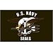 US Navy Seals Flag 3x5ft Polyester