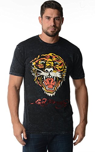 Ed Hardy Men's T Shirt Tiger