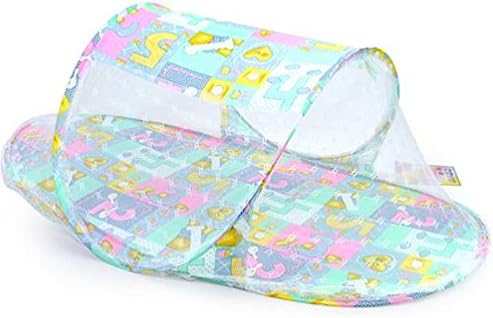 YIDEA Foldable Toddler Kids Infant Baby Safety Mosquito Net Netting Crib Bed Playpen Play Tent-Green