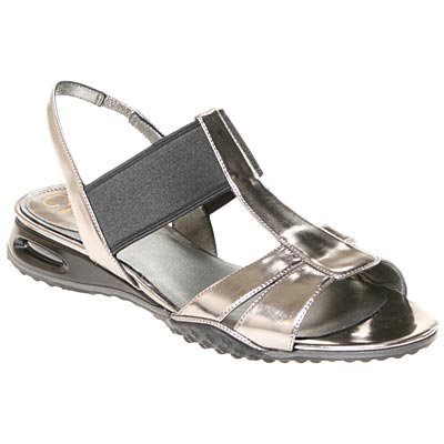 Cole Haan Sandals Cole Haan Womens' Air Bria T-Sling Sandal (6, Gunmetal)