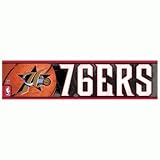 NBA Basketball Philadelphia 76ers Bumper Sticker (2-Pack)