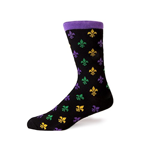 SHEEC - TrouSox Mardi Gras - Men's Crew Socks