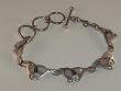 Pink Opal Fashion Jewelry Bracelet - Sterling Silver - BR-0062