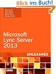 Microsoft Lync Server 2013 Unleashed