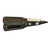 BaByliss Pro BABP2559 Porcelain Ceramic Flat Iron, Silver/Black, 2.5 Inch
