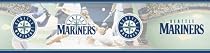 Seattle Mariners MLB Prepasted Wall Border Roll