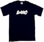 A = 440 Guitar Tuning Reference Men's Tee Shirt in 12 colors Small thru 6XL