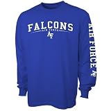 Air Force Falcons Royal Blue Standard Long Sleeve T-shirt
