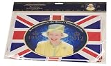 The Queens Diamond Jubilee Commemorative Bunting 12" x 8" / 12 flags / 30"