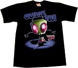 Invader Zim: Curse You Black T-Shirt