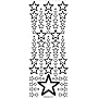 Konturensticker Weihnachten Sterne gold PU 315 von Pick Up