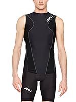 2XU Camiseta Tirantes Endurance Aero Tri (Negro)