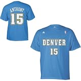 adidas Denver Nuggets Carmelo Anthony Game Time T-Shirt