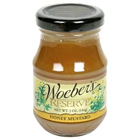 Woeber, Mustard Reserve Honey, 5-Ounce (6 Pack) by Honey Mustards
