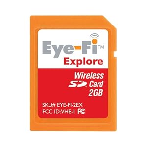Eye-Fi Explore 2 GB Wi-Fi SD Flash Memory Card EYE-FI-2EX (OLD VERSION)