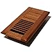 Decor Grates WL214-M Floor Register, 2-Inch by 14-Inch, Medium Oak