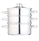 16cm 3 Tier Steamer with Glass Lid  from Imaginary co