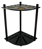8 Pool Cue Floor Rack - Black
