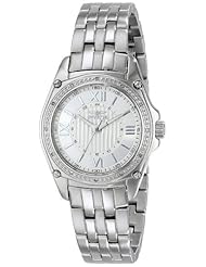 Invicta Womens 16321 "ANGEL" Diamond-Accented Stainless Steel Bracelet Watch